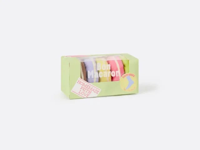 Eat My Socks Bon Macaron sokker i bomuld